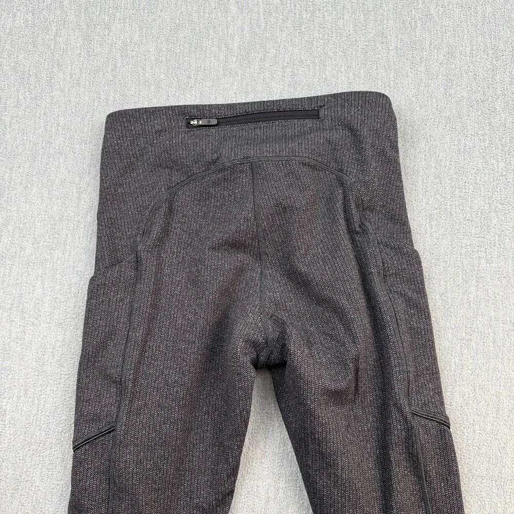 Lululemon Womens Leggings 4 Black Power Luxtreme Speed Up Tight 29